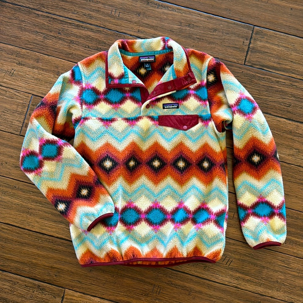 Patagonia Synchilla Snap T fleece pullover Timber Twist